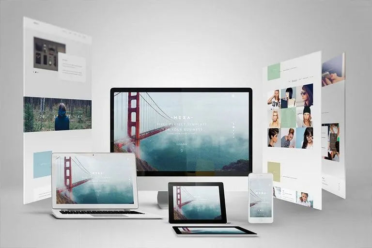 imgi 5 responsive website app templates